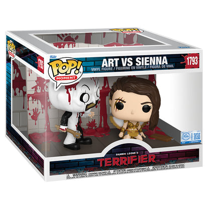 Terrifier 2 - Art vs Sienna US Exclusive Pop! Moment