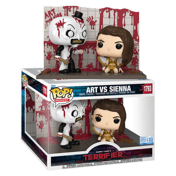 Terrifier 2 - Art vs Sienna US Exclusive Pop! Moment