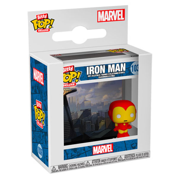 Marvel - Iron Man (Avengers Tower) Bitty Pop! Deluxe