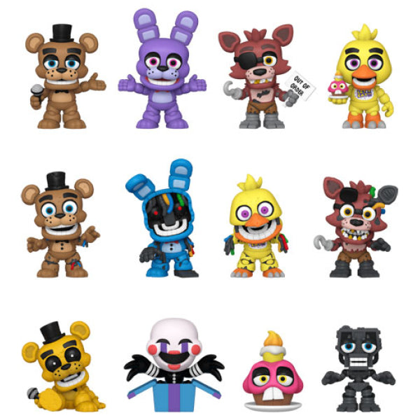 Five Nights at Freddys - 10th Anniversary Mystery Minis (1 unit)