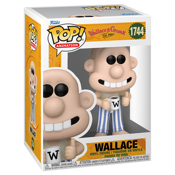 Wallace & Gromit (2024 Movie) - Wallace in Pyjamas Pop! Vinyl