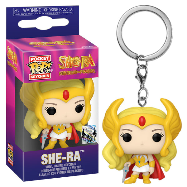 She-Ra: Princess of Power - She-Ra 40th Anniversary Pocket Pop! Keychain