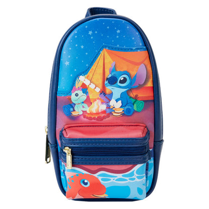 Loungefly - Lilo & Stitch - Camping Cuties Mini Backpack Pencil Case