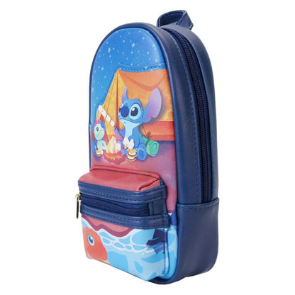 Loungefly - Lilo & Stitch - Camping Cuties Mini Backpack Pencil Case