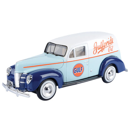 Gulf Collection - 1:24 Scale 1940 Ford Sedan Delivery with Gulf Livery