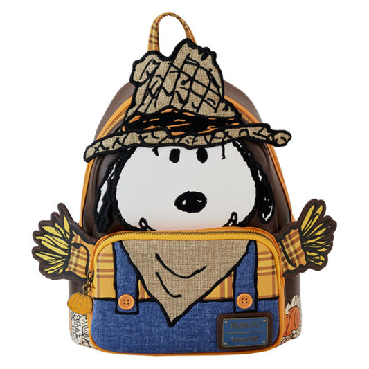 Loungefly - Peanuts - Snoopy Scarecrow Cosplay Mini Backpack