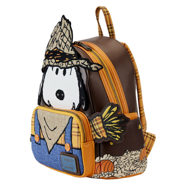 Loungefly - Peanuts - Snoopy Scarecrow Cosplay Mini Backpack