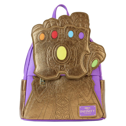 Loungefly - Marvel Comics - Thanos Gauntlet Metallic Mini Backpack