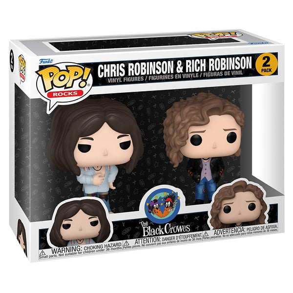 The Black Crowes - Chris Robinson & Rich Robinson Pop! Vinyl 2 Pack