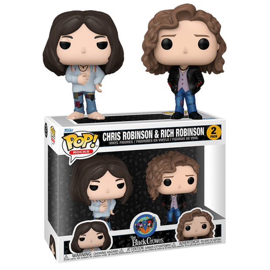 The Black Crowes - Chris Robinson & Rich Robinson Pop! Vinyl 2 Pack