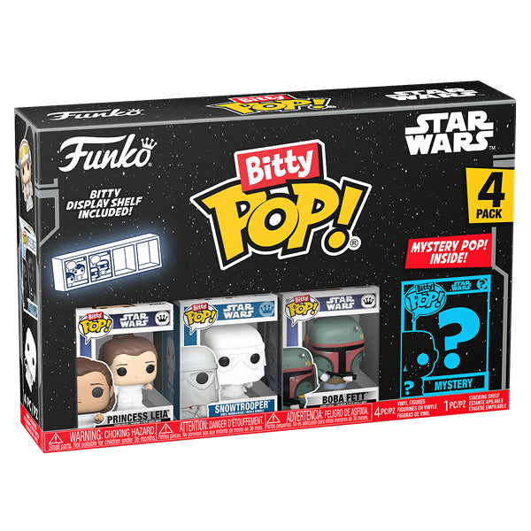 Star Wars - Leia S2 Bitty Pop! 4 Pack