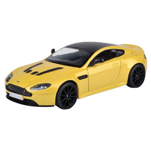 Timeless Legends - 1:24 Scale 2013 Aston Martin V12 Vantage S [Yellow]