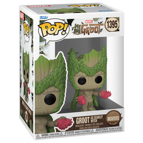 Image of Marvel 85th Anniversary - We Are Groot - Groot Scarlet Witch Pop! Vinyl