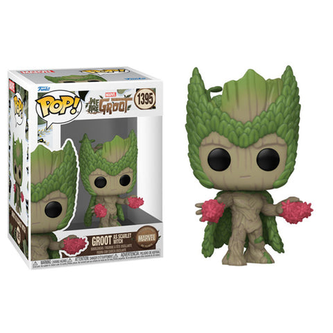 Image of Marvel 85th Anniversary - We Are Groot - Groot Scarlet Witch Pop! Vinyl