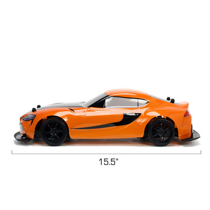 Fast & Furious - Han's 2020 Toyota GR Supra (Orange) 1:10 Remote Control Car