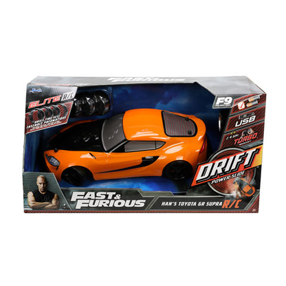 Fast & Furious - Han's 2020 Toyota GR Supra (Orange) 1:10 Remote Control Car