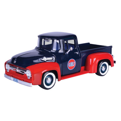 Gulf Collection - 1:24 Scale 1956 Ford F-100 Pickup with Gulf Livery