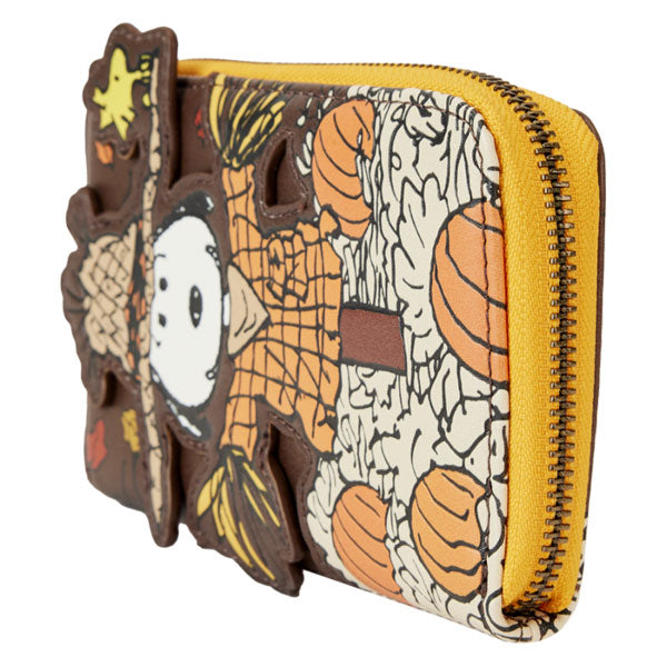 Loungefly - Peanuts - Snoopy Scarecrow Zip Around Wallet