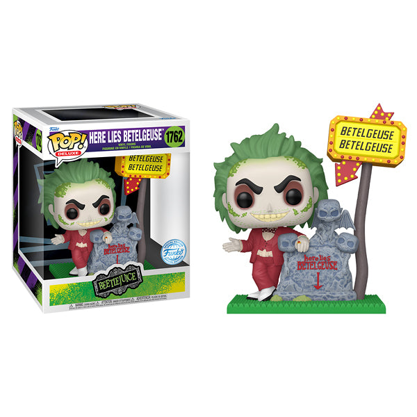 Beetlejuice - Here Lies Betelguise US Exclusive Pop! Deluxe