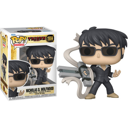 Trigun - Nicholas Wolfwood with Punisher Pop! Vinyl