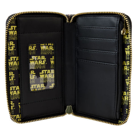 Image of Loungefly - Star Wars Episode 3: Revenge of the Sith - Scene Zip Around Wallet