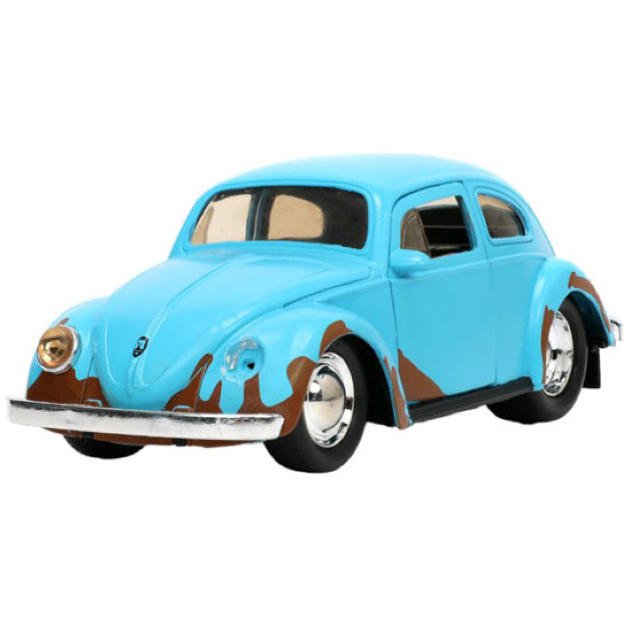 Lilo & Stitch - Volkswagen Beetle (Blue) 1:32 Scale with Stitch Metal Figure