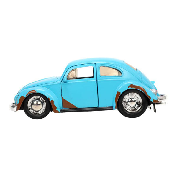 Lilo & Stitch - Volkswagen Beetle (Blue) 1:32 Scale with Stitch Metal Figure