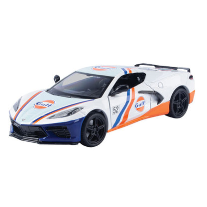 Gulf Collection - 1:24 Scale 2020 Corvette C8 with Gulf Livery