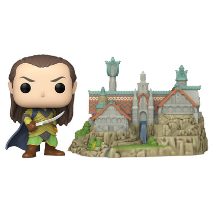 The Lord of the Rings - Elrond with Rivendell Pop! Town