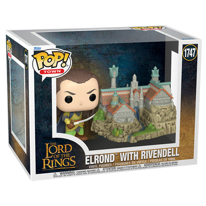 The Lord of the Rings - Elrond with Rivendell Pop! Town