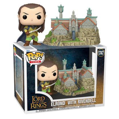 The Lord of the Rings - Elrond with Rivendell Pop! Town