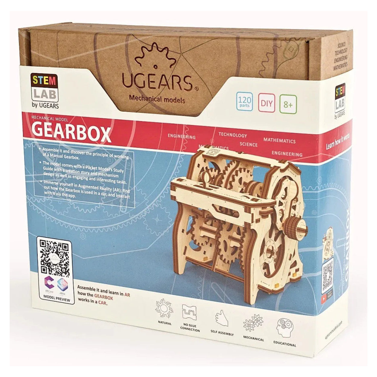 UGears Stem Lab Gearbox