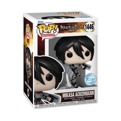 Attack on Titan - Mikasa Season 5 US Exclusive Metallic Pop! Vinyl