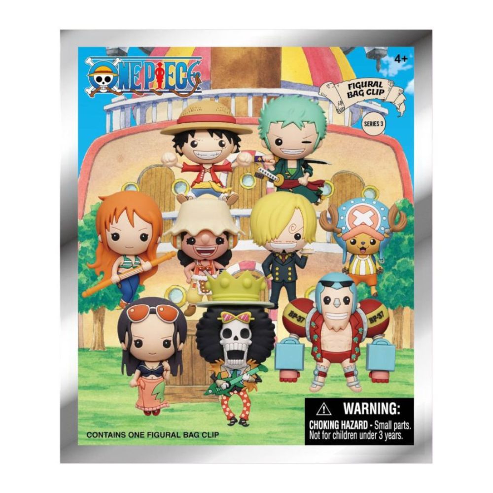 One Piece - 3D Foam Bag Clips S3 Blind Bag (1 Unit)