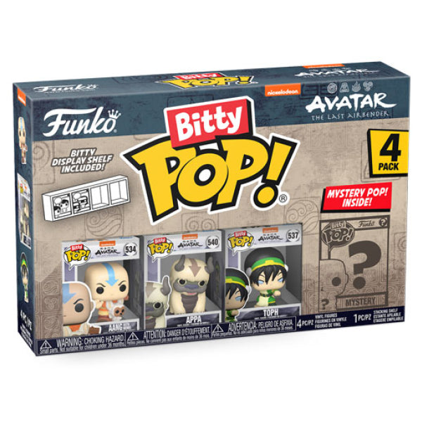 Avatar - The Last Airbender - Aang Bitty Pop! 4 Pack