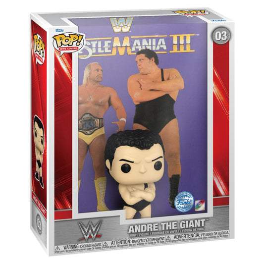 WWE - Hulk vs Andre - Andre the Giant US Exclusive Pop! Cover