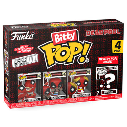 Deadpool - Dinopool Bitty Pop! Vinyl 4 Pack