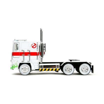 Hollywood Rides - Optimus Prime X Ghostbusters Ecto-1 1:24 Mash-up Diecast