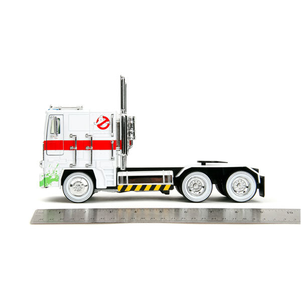 Hollywood Rides - Optimus Prime X Ghostbusters Ecto-1 1:24 Mash-up Diecast