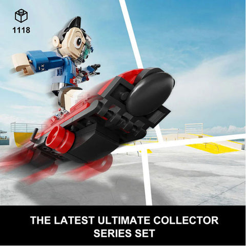 Image of Astro Boy - Skateboard Boy Building Block Construction Set (1117 Pieces)