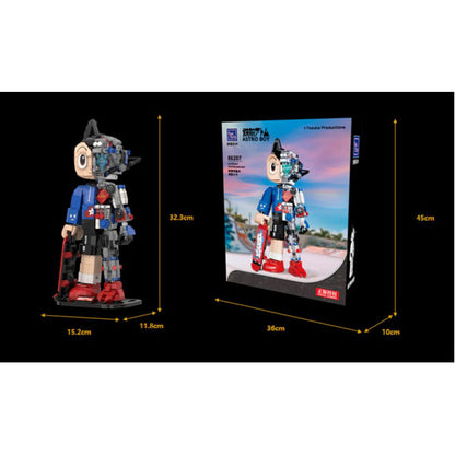 Astro Boy - Skateboard Boy Building Block Construction Set (1117 Pieces)