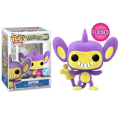 Pokemon - Aipom Flocked US Exclusive Pop! Vinyl