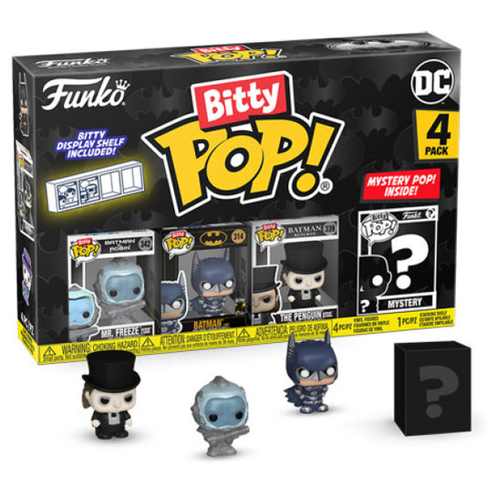 Batman: 85th Anniversary - Mr Freeze Bitty Pop! 4 Pack