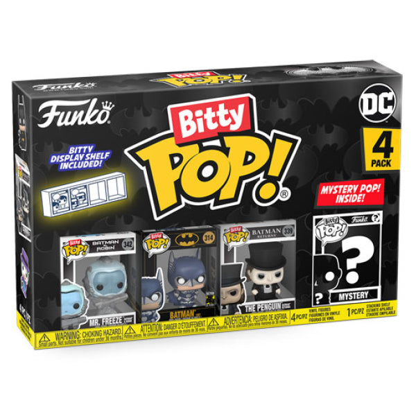 Batman: 85th Anniversary - Mr Freeze Bitty Pop! 4 Pack