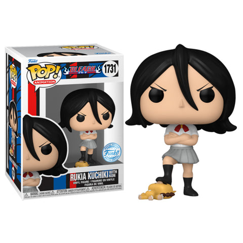 Image of Bleach - Rukia Kushiki with Kon US Exclusive Pop! Vinyl