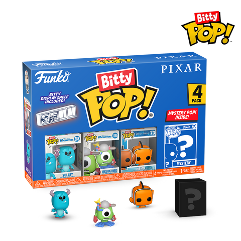 Image of Pixar - Monsters Inc. Bitty Pop! 4 Pack