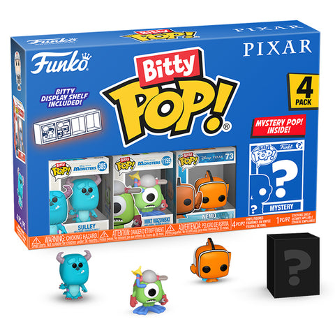 Image of Pixar - Monsters Inc. Bitty Pop! 4 Pack