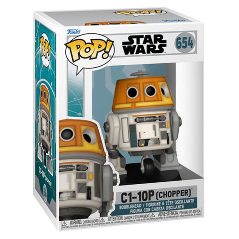 Image of Star Wars: Ahsoka (TV) - C1-10P (Chopper) Pop! Vinyl