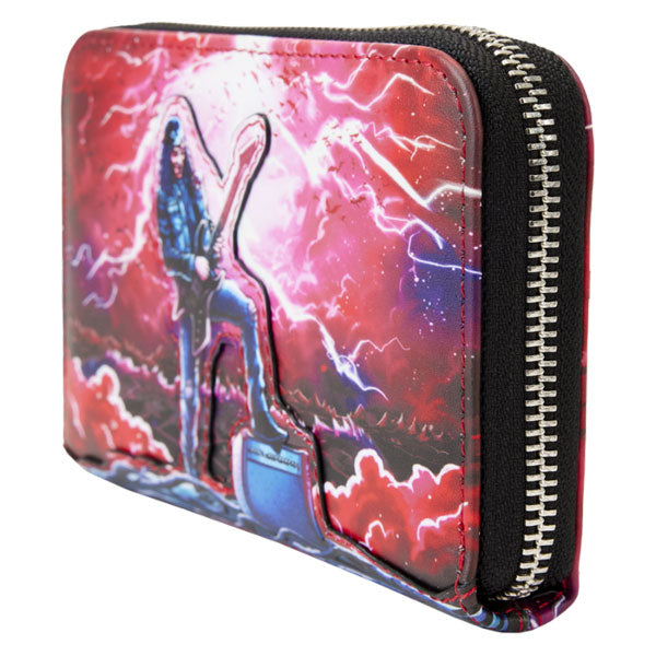 Loungefly - Stranger Things - Eddie Munson Tribute Glow Zip Around Wallet