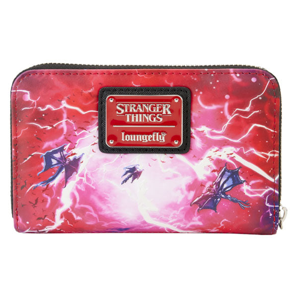 Loungefly - Stranger Things - Eddie Munson Tribute Glow Zip Around Wallet